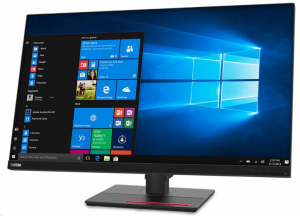 32" Lenovo ThinkVision T32h-20 LCD monitor fekete (61F1GAT2EU)