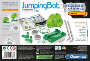 Clementoni Science & Play: JumpingBot robotfigura (50314) 