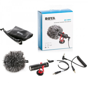 Boya Audio BY-MM1 Univerzális Mini videomikrofon