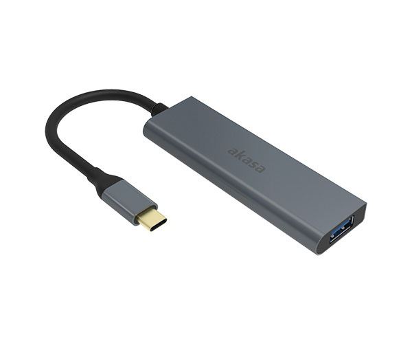 Akasa 4 portos USB Hub szürke (AK-CBCA25-18BK)