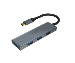 Akasa 4 portos USB Hub szürke (AK-CBCA25-18BK)