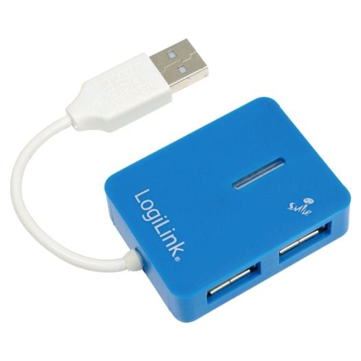 LogiLink UA0136 4 Portos USB HUB kék