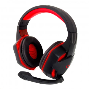 Esperanza EGH400 BLACKBIRD Gamer mikrofonos fejhallgató fekete-piros