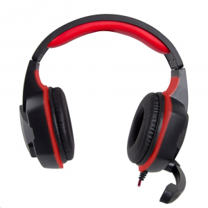 Esperanza EGH400 BLACKBIRD Gamer mikrofonos fejhallgató fekete-piros