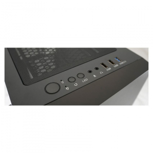 LC Power Gaming 706B Destiny_X táp nélküli ablakos ház fekete (LC-706B-ON)