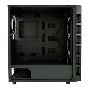 LC Power Gaming 709B Solar_System_X táp nélküli ablakos ház fekete (LC-709B-ON)