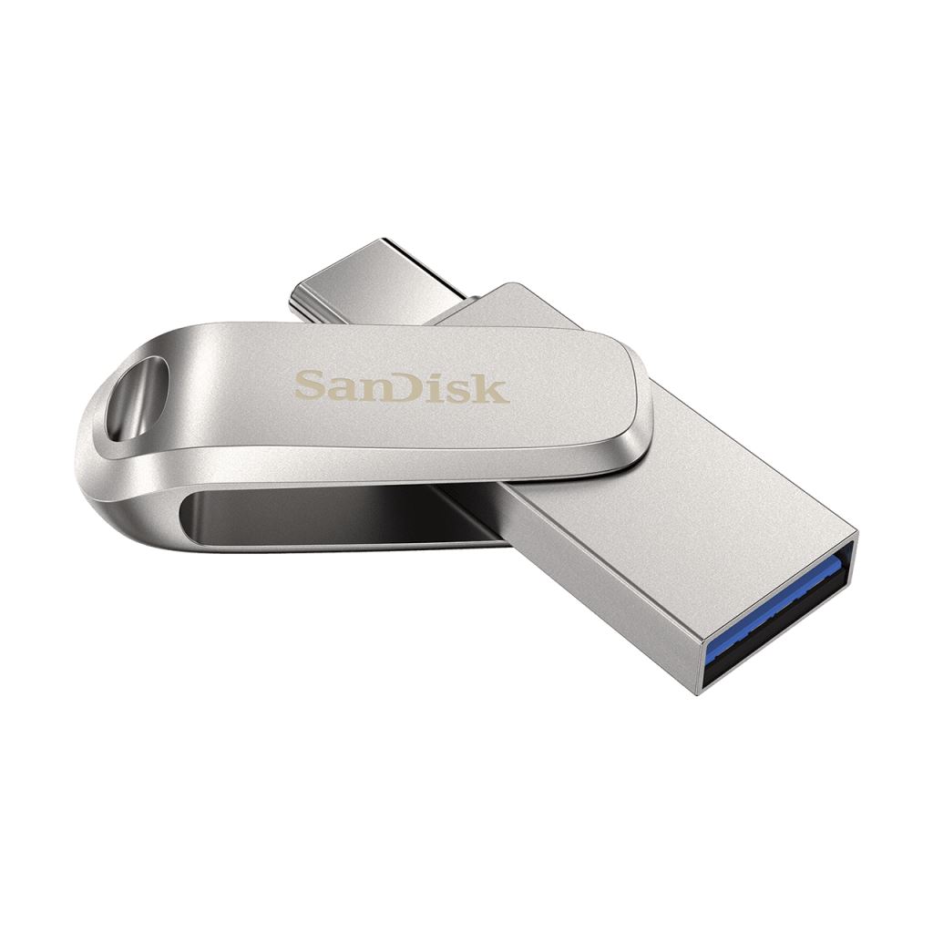 Pen Drive 32GB USB 3.1 Gen1 SanDisk Dual Drive Luxe ezüst (SDDDC4-032G-G46 / 186462)
