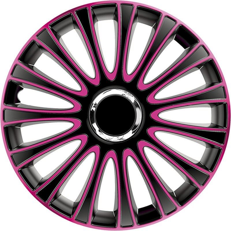 Argo 14"-os LeMans Pro dísztárcsa szett rózsaszín-fekete (4db) (ARG14LEMANS-PPB)
