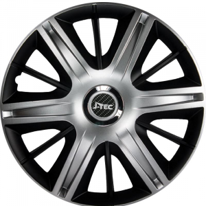 Jacky Auto 14"-os Maximus dísztárcsa szett ezüst-fekete (4db) (JACKY14127)