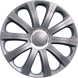 Jacky Auto 14"-os Modena dísztárcsa szett ezüst (4db) (JACKY14195)