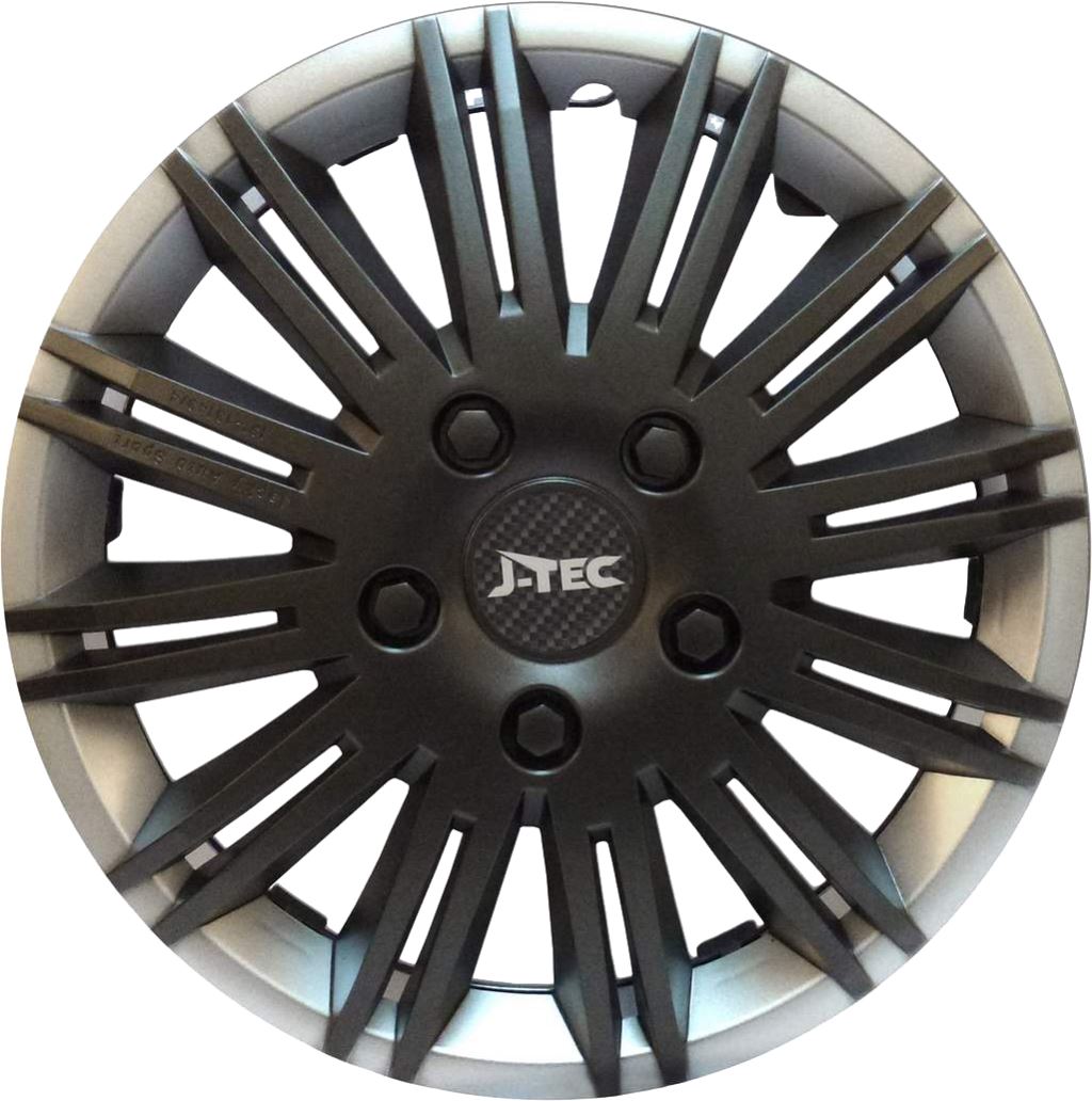 Jacky Auto 16"-os Discovery R dísztárcsa szett ezüst-fekete (4db) (JACKY16144)