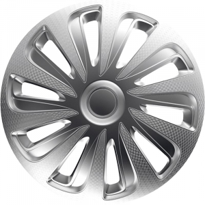 Argo 15"-os Caliber Carbon dísztárcsa szett ezüst (4db) (ARG15CALIBER-C)