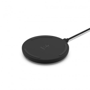 Belkin Boost Charge vezeték nélküli töltőpad + QC 3.0 fali töltő + kábel 10W fekete (WIA001vfBK)
