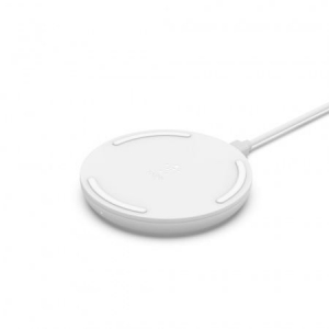 Belkin Boost Charge vezeték nélküli töltőpad + QC 3.0 fali töltő + kábel 10W fehér (WIA001vfWH)