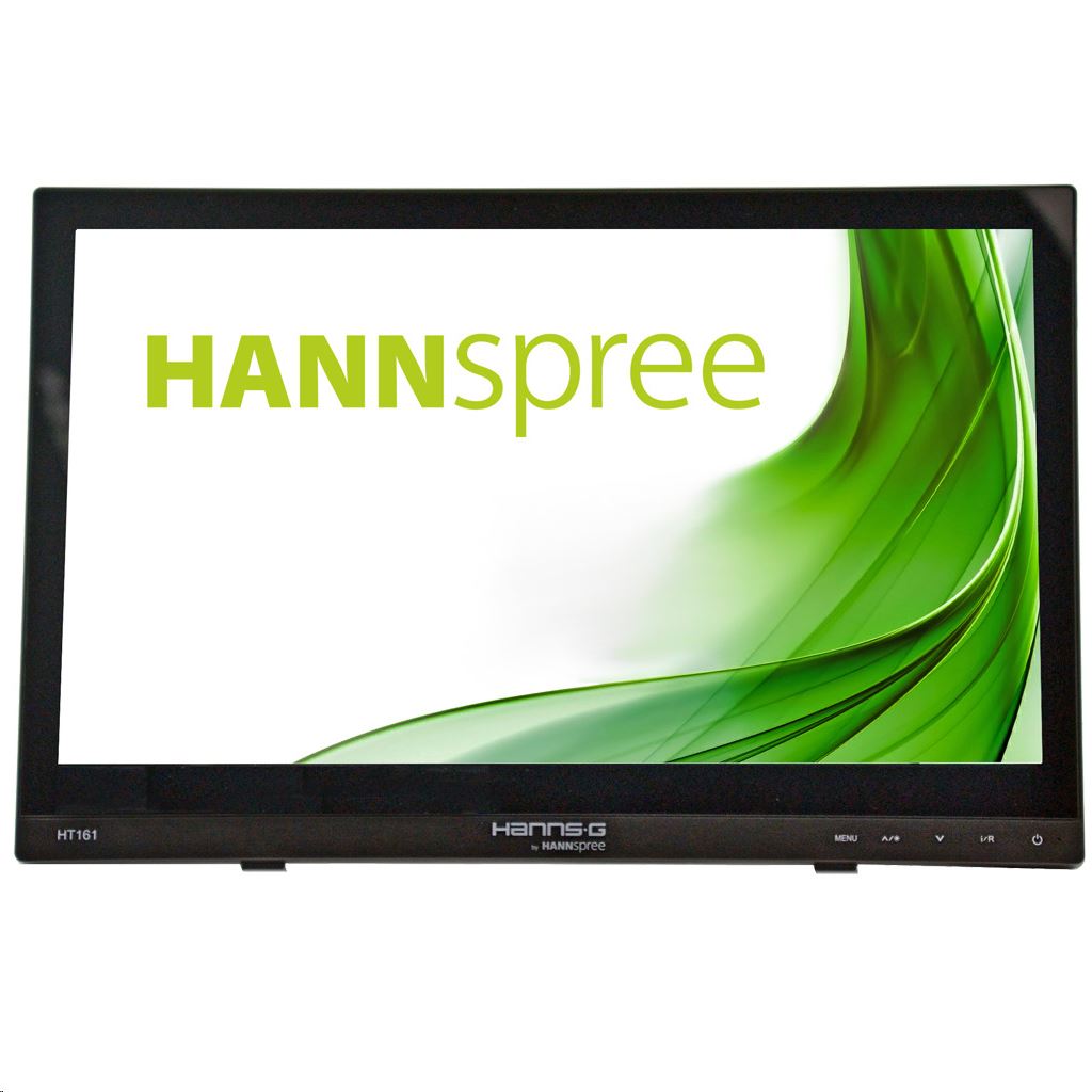 16" HANNspree HT161HNB érintőképernyős LED monitor fekete