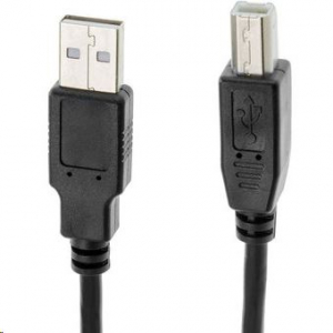 VCOM USB 2.0 nyomtató kábel, 5m, fekete (A/B)  (CU-201-B-5)