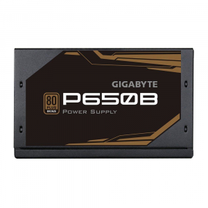 Gigabyte P650B 650W tápegység fekete (GP-P650B)