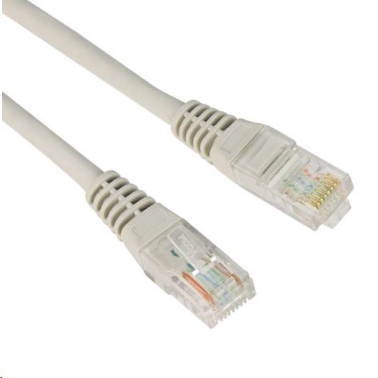 VCOM UTP CAT5e patch kábel 1m, szürke (NP511-1)