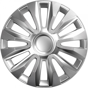 Argo 13"-os Avalon Carbon dísztárcsa szett ezüst (4db) (ARG13AVALON-C)