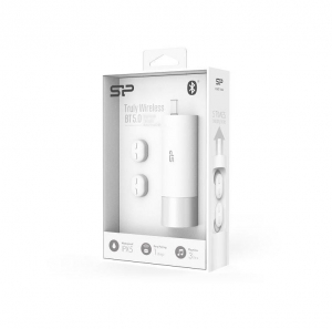 Silicon Power Blast Plug BP81 Bluetooth mikrofonos fülhallgató fehér (SP5MWASYBP81BT0W)