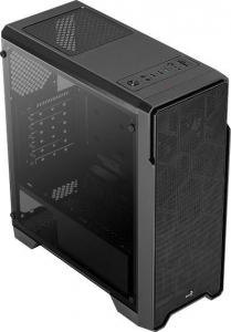 AeroCool Ore Tempered Glass Ore Saturn FRGB-G-BK-v1 táp nélküli ablakos ház fekete (ACCM-PV21033.11)
