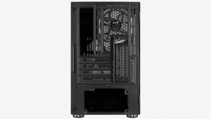 AeroCool Atomic-G-BK-v2 (GPU tartóval) táp nélküli ablakos Micro ATX ház fekete (ACCS-PV26123.11)