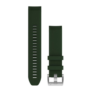 Garmin QuickFit 22 Pine Green Silicone Strap óraszíj (010-13008-01)