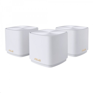 ASUS ZenWiFi XD4 AX1800 Mbps Dual-band WiFi6 mesh router rendszer 3 darabos fehér (90IG05N0-MO3R20)