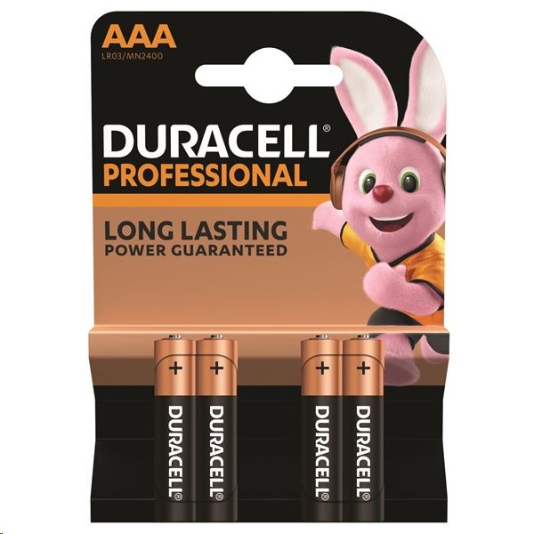 Duracell Professional Alkáli Ceruzaelem AAA 4db (5000394024168)