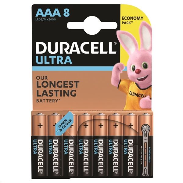 Duracell UltraPower Mini Ceruzaelem AAA 8db (5000394063495)
