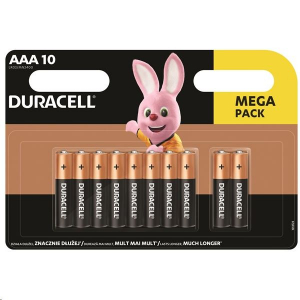 Duracell BSC Alkáli Ceruzaelem AAA 10db (5000394019881)