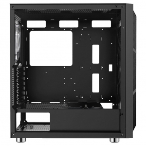 Spirit Of Gamer GHOST 5 t&aacute;p n&eacute;lk&uuml;li ablakos h&aacute;z fekete (8920RA)