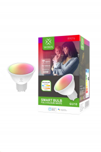 Woox Smart Home okos LED fényforrás GU10 5.5W 2700-6500K (R9076)