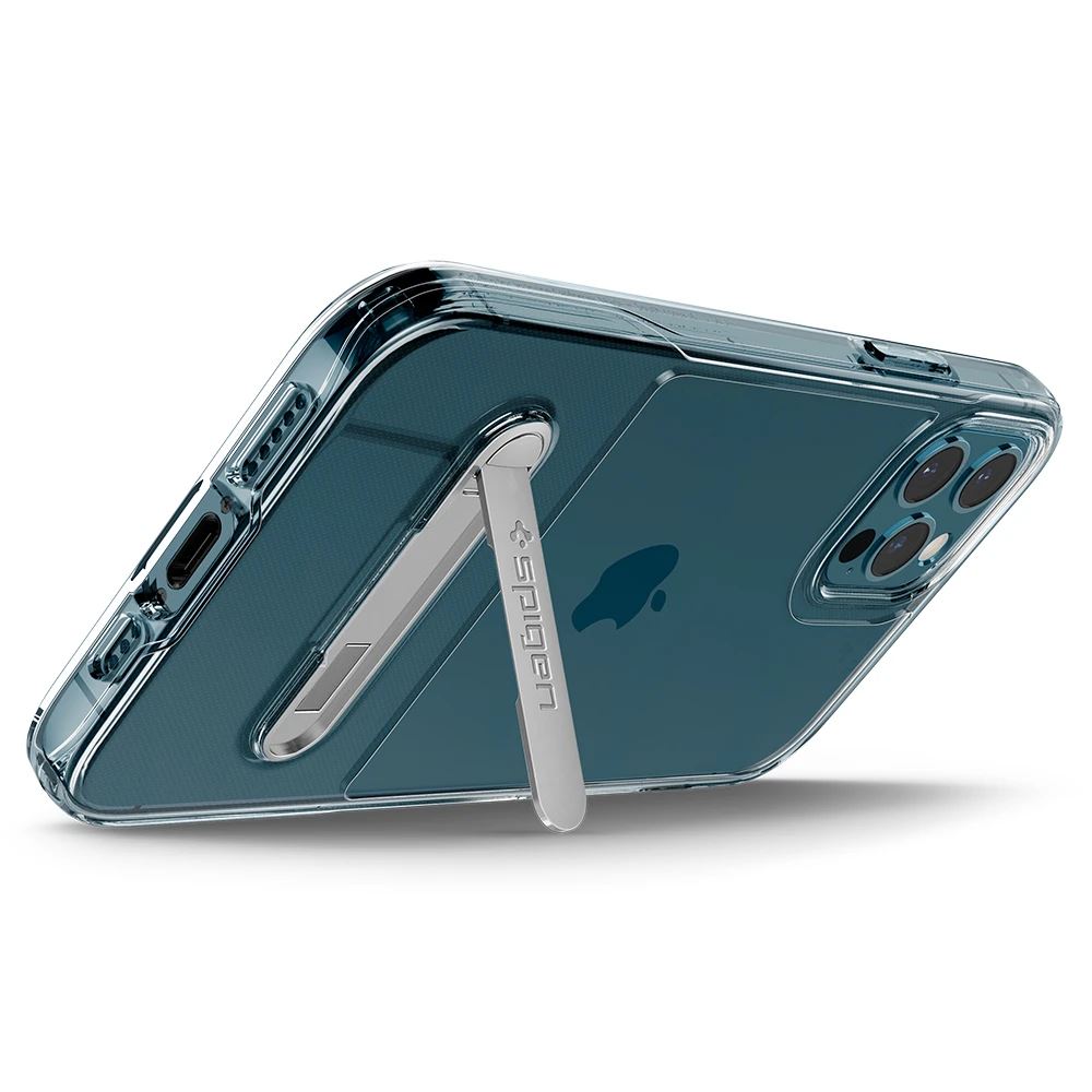 Spigen Slim Armor Essential S Apple iPhone 12/iPhone 12 Pro tok Crystal Clear - átlátszó (ACS01531)