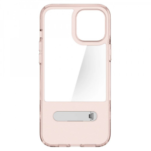 Spigen Slim Armor Essential S Apple iPhone 12 Pro Max tok Rose Crystal - átlátszó-rózsaszín (ACS01488)