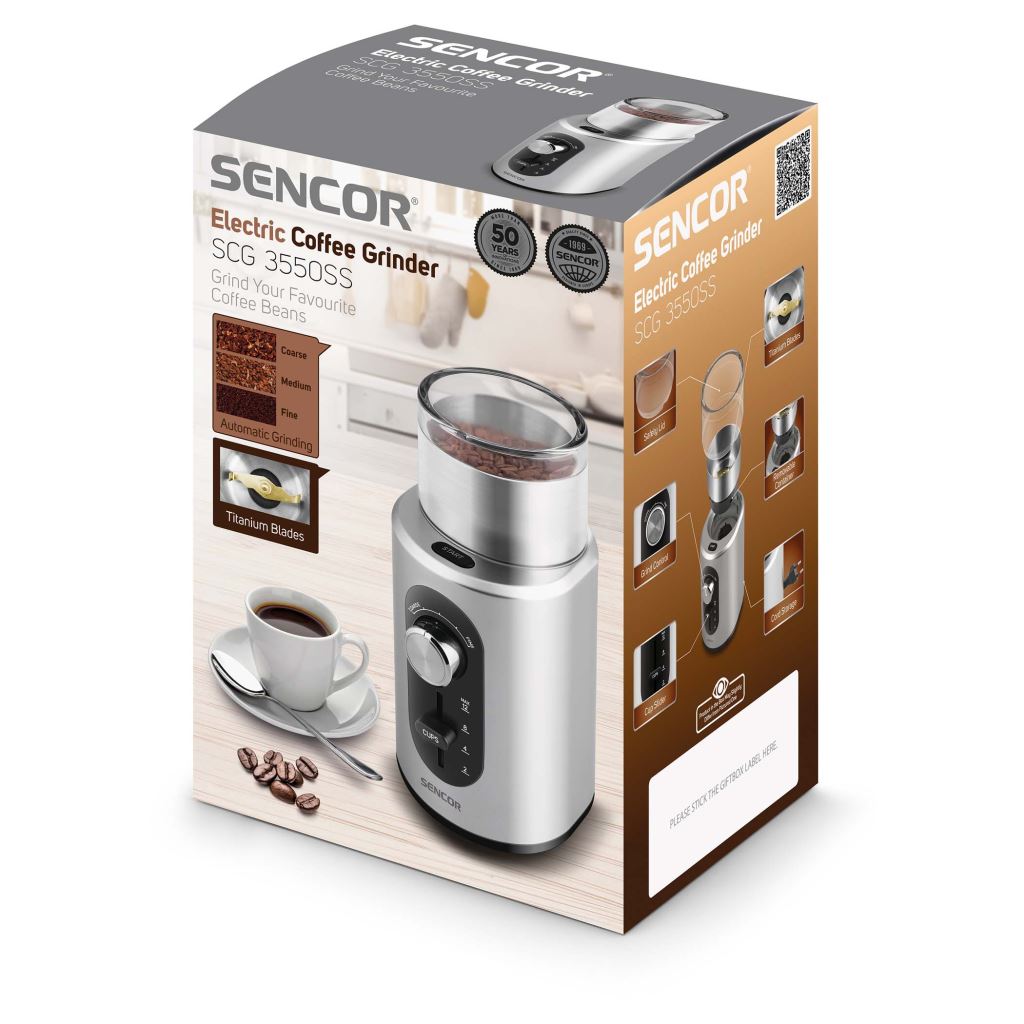 Sencor SCG 3550SS kávédaráló