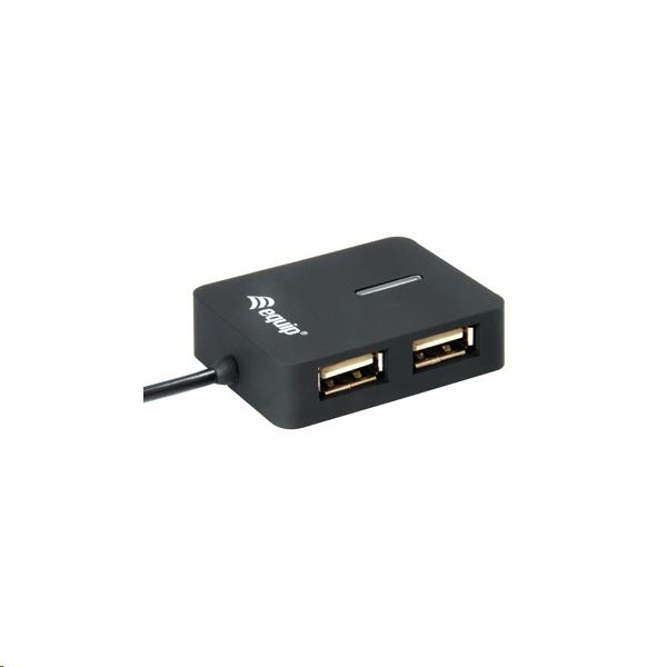 Equip USB 2.0 Hub 4port fekete (128952)