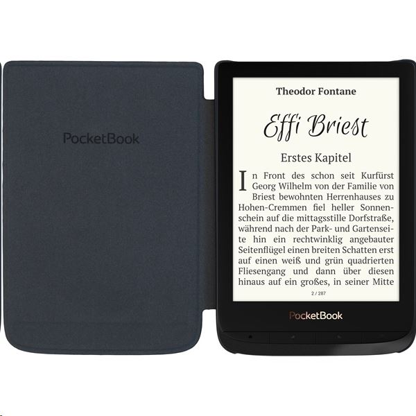 PocketBook Shell 6" (Touch HD 3, Touch Lux 4, Basic Lux 2) tok fekete csíkos (HPUC-632-B-S)