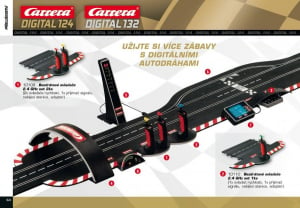 Carrera DIGITAL 132/124 - 30357 eredményjelző tábla (GCD3025)