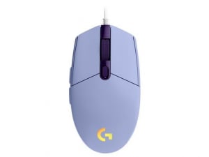 Logitech G102 LIGHTSYNC gaming egér lila (910-005854)