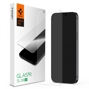 Spigen GLAS.tR Slim HD Apple iPhone 12 Pro Max kijelzőv&eacute;dő (AGL01467)