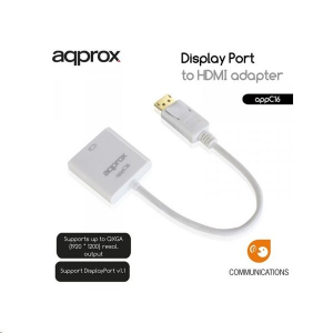 Approx Display Port - HDMI adapter (APPC16)