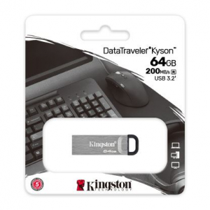 Pen Drive 64GB Kingston DataTraveler Kyson USB 3.2 (DTKN/64GB)