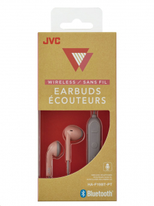 JVC HA-F19BT-PT Bluetooth fülhallgató rózsaszín-szürke