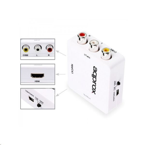 Approx RCA -> HDMI adapter (1080p / 60Hz, 720p / 60Hz) (APPC41)