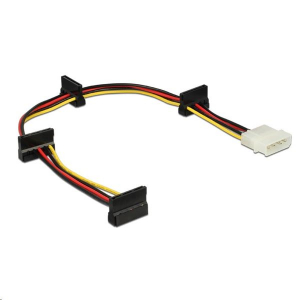 Delock átalakító kábel 4 x SATA HDD > MOLEX tűs (apa) (60142)