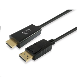 Equip DisplayPort - HDMI kábel, apa/apa, 3m (119391)