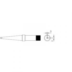 Weller pákahegy, forrasztóhegy PT sorozat PT-L6 hosszú, keskeny hegyű 2.0 mm