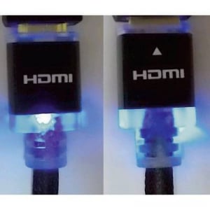 HDMI CsatlakozókábelLED-del[1x HDMI dugó - 1x HDMI dugó]3.00 mFeketeSpeaKa Professional