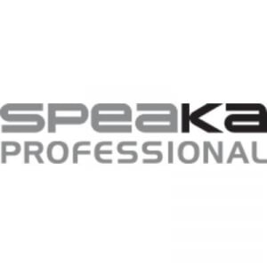 SpeaKa Professional Jack Audio Átalakító [1x Jack-dugó, 6,35 mm-es - 1x Jack alj, 3,5 mm-es] Fekete